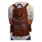 Vintage Cowhide Leather Backpack