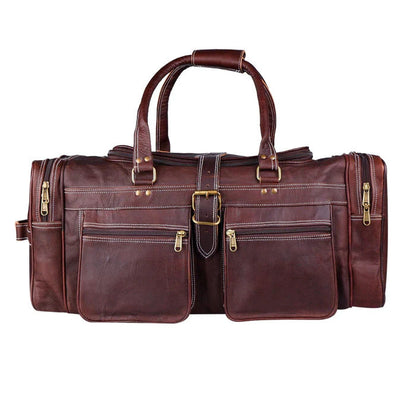 Premium Brown Luxury Duffel Bag