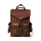 Premium Leather Multi-Use Backpack