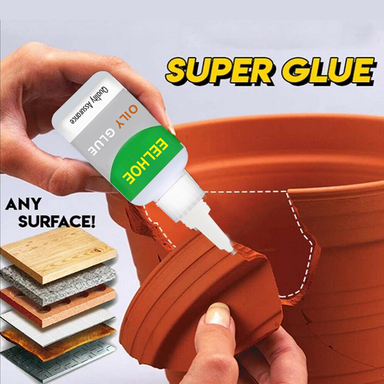 Multifunctional Adhesive, Repair Manual Diy Quick Drying Adhesive Repair Leather Wood Tile