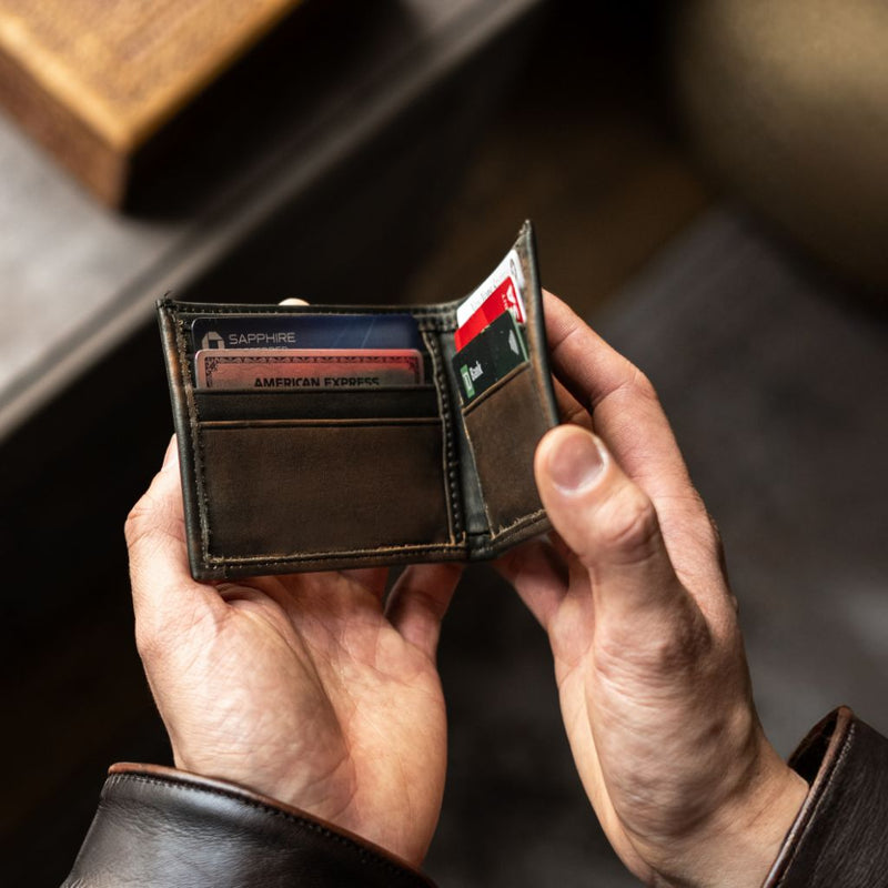 Bifold Wallet | Black Coffee
