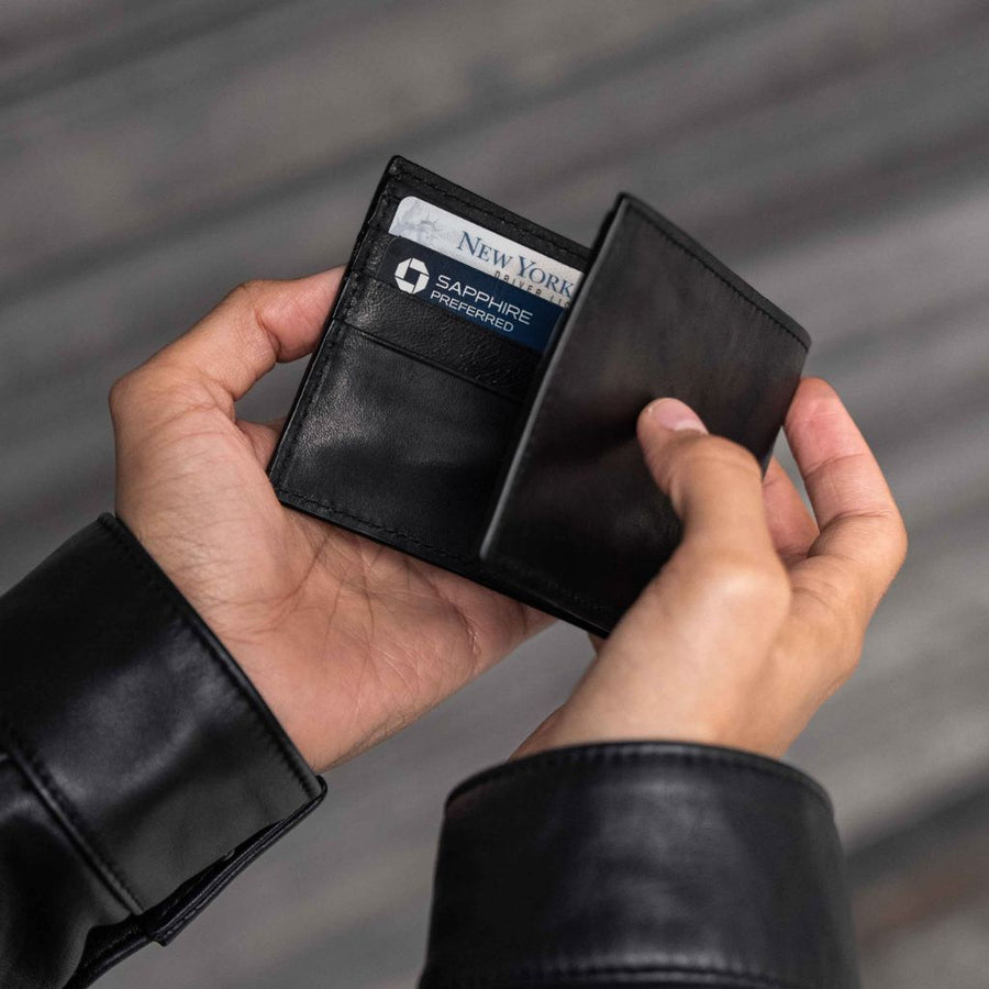 Bifold Wallet | Black x Natural Teacore
