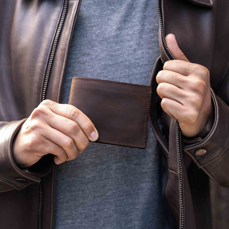 Bifold Wallet | Rustic Brown