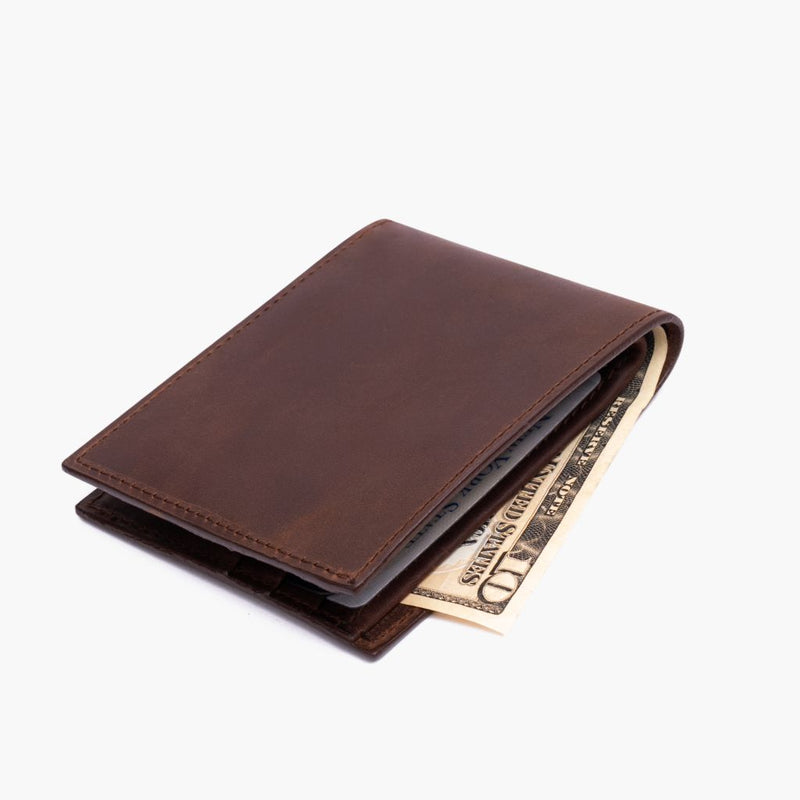 Bifold Wallet | Rustic Brown