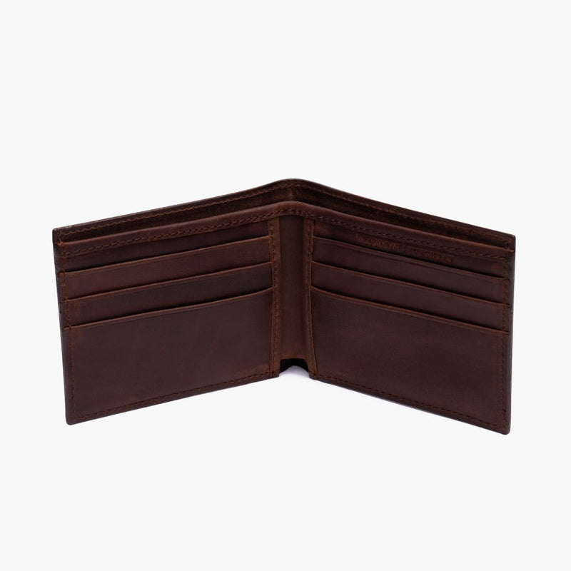 Bifold Wallet | Rustic Brown