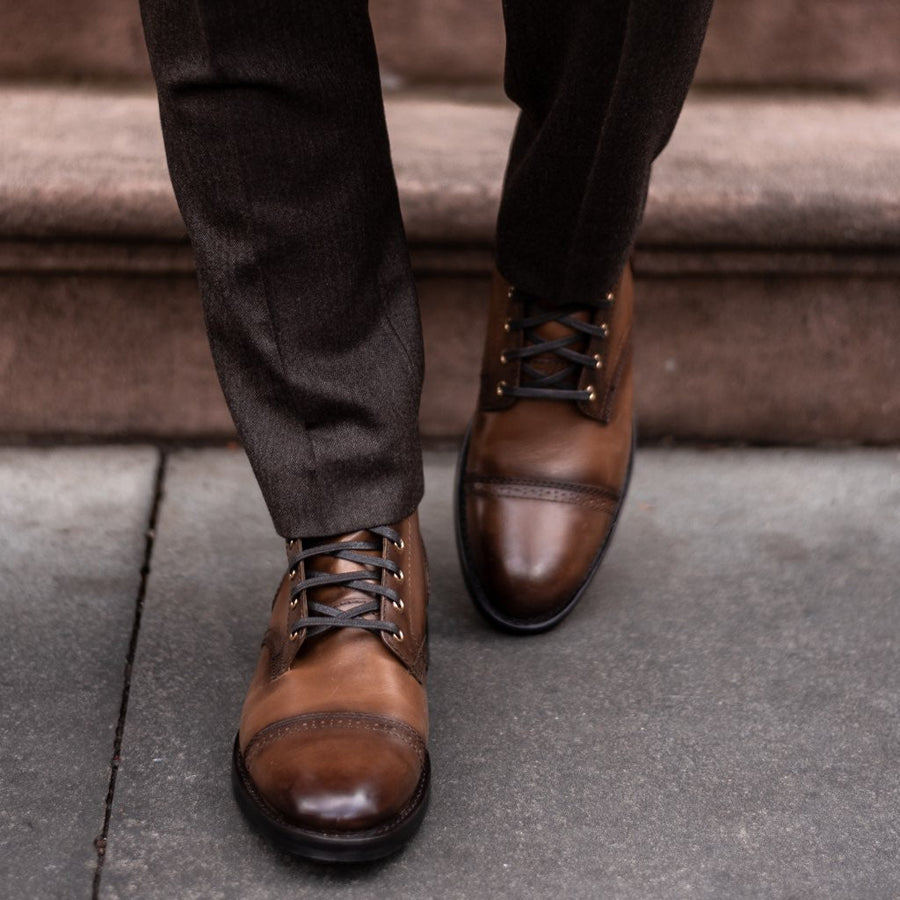 [S] Captain Brogue | Golden Brown