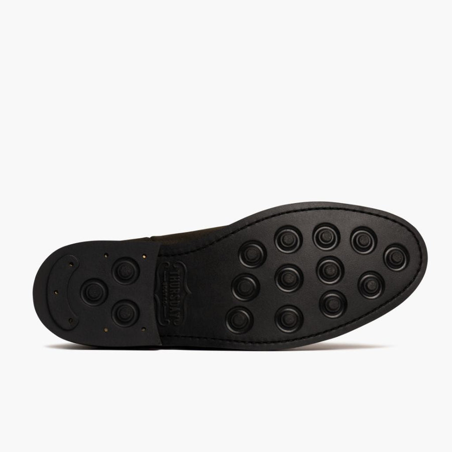[S] Duke | Dark Olive Suede