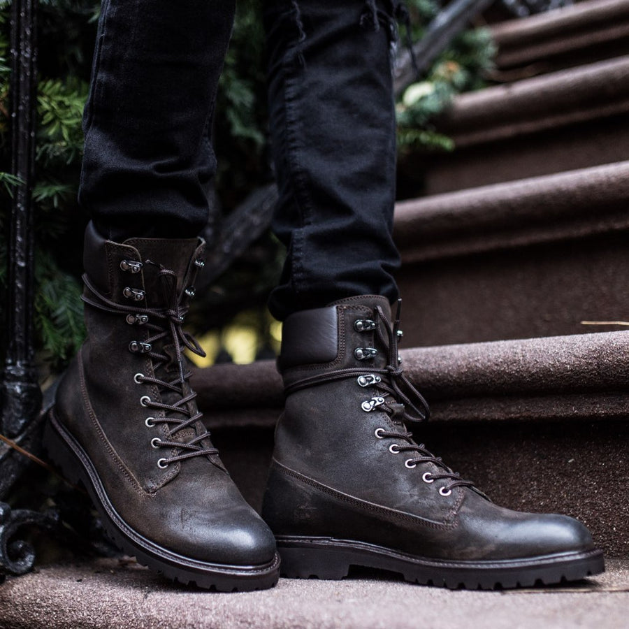 Explorer | Dark Olive Suede