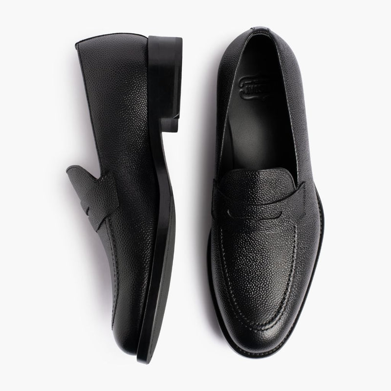 Lincoln | Pebbled Black