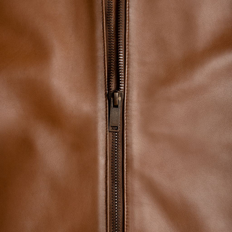 Racer Jacket | Toffee