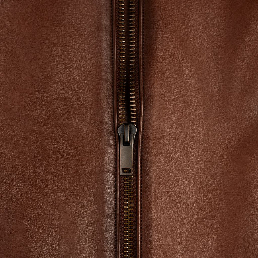 Racer Jacket | Brandy