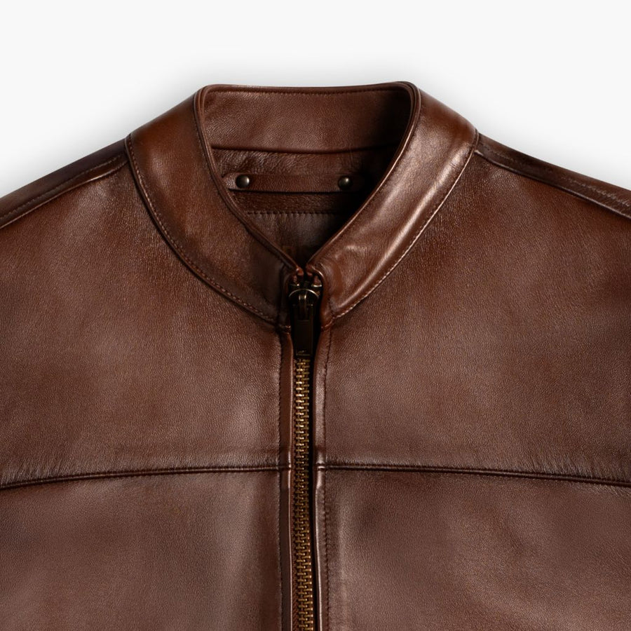 Rider Jacket | Rich Mahogany
