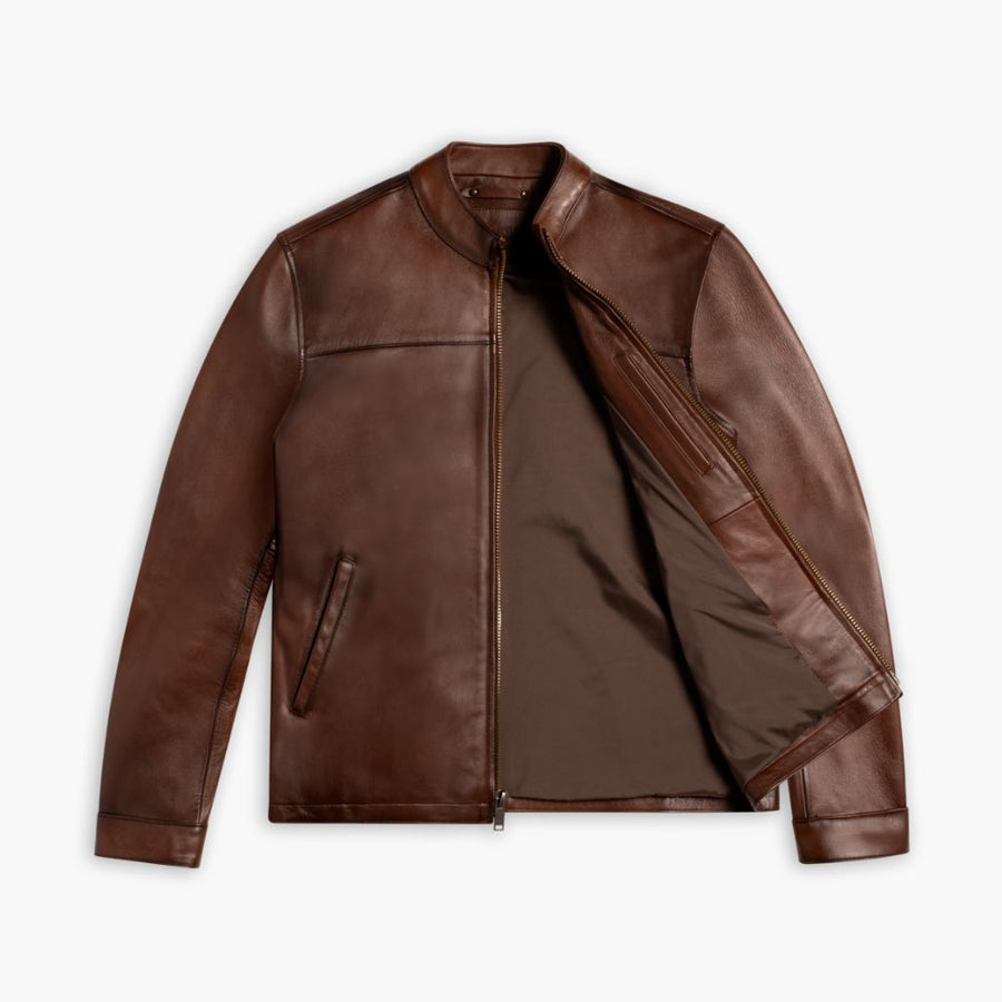 Rider Jacket | Rich Mahogany