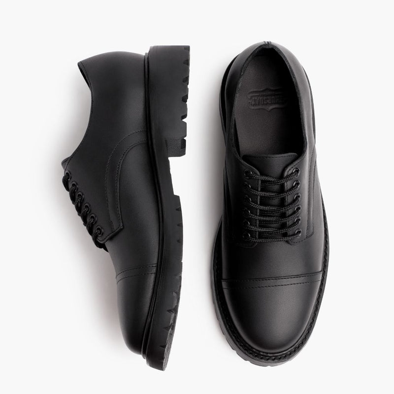 Statesman | Black Oil Tan