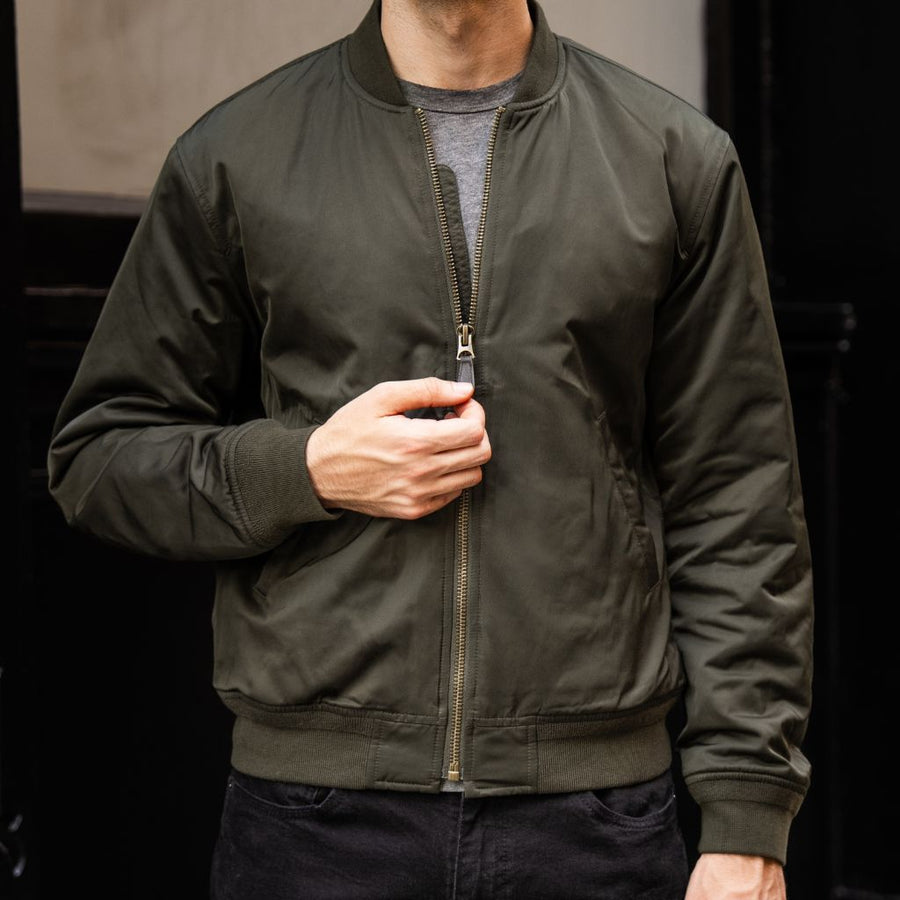 Union Bomber Jacket | Olive