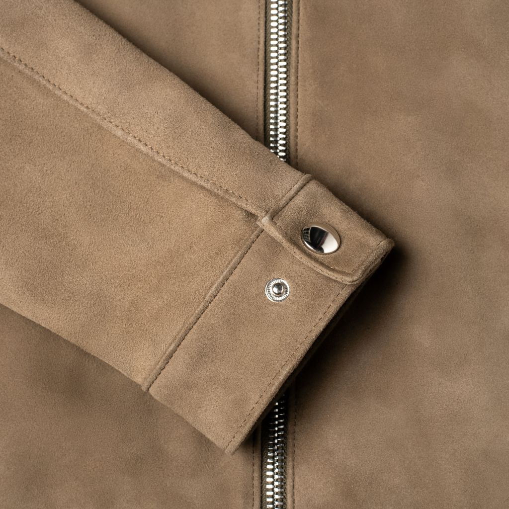[S] Racer Jacket | Taupe