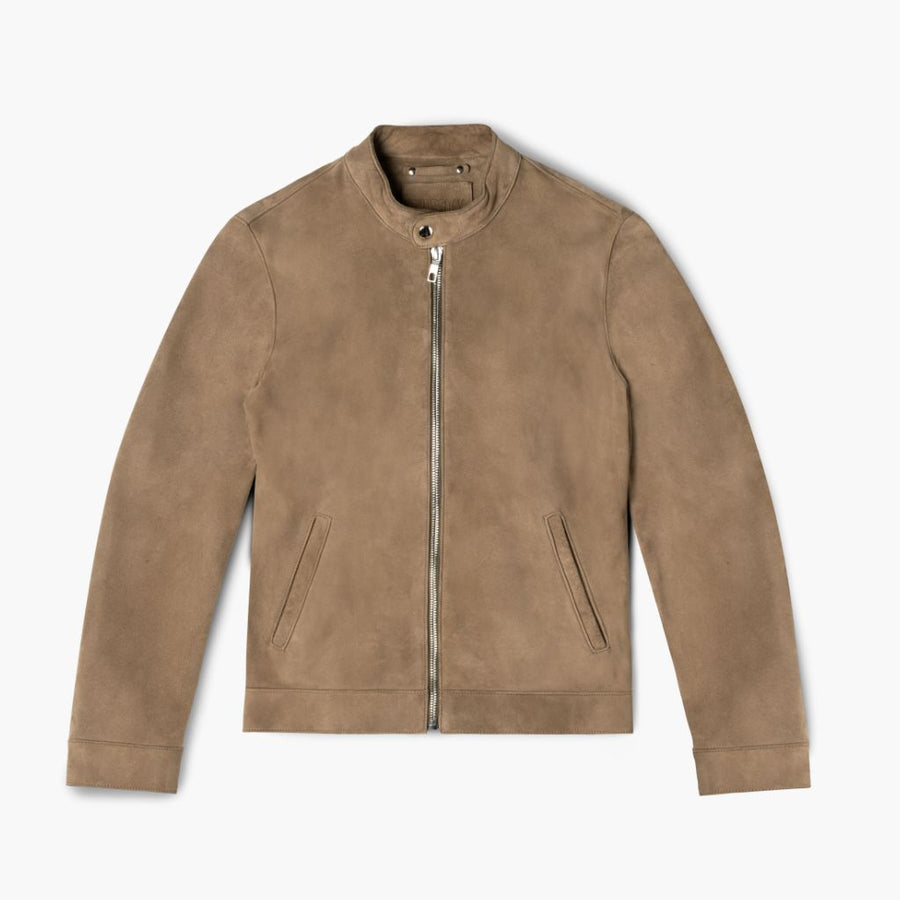 [S] Racer Jacket | Taupe