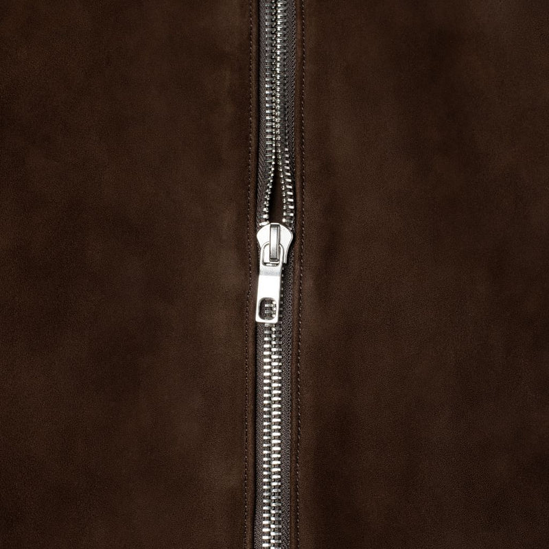Racer Jacket | Tobacco (Nickel Hardware)