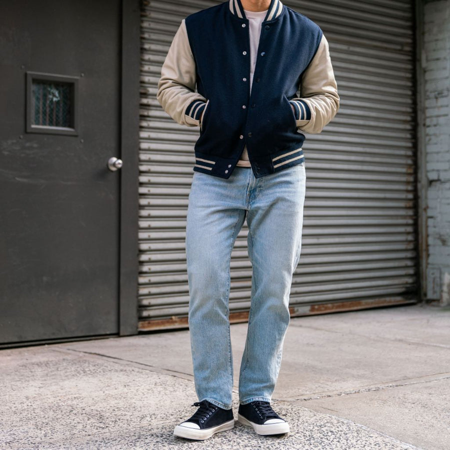 Retro Low Top | Navy