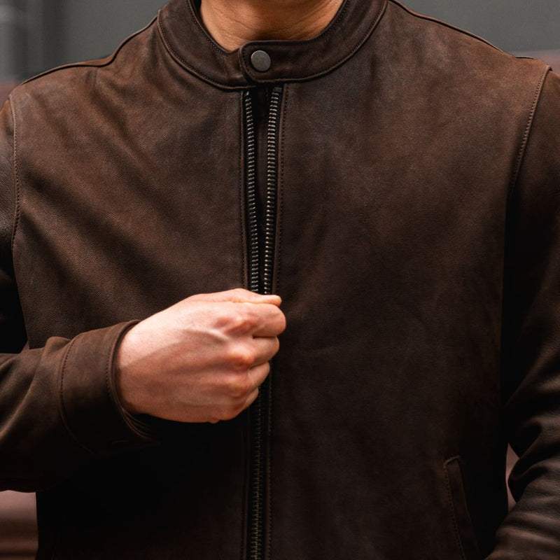 Racer Jacket | Tobacco