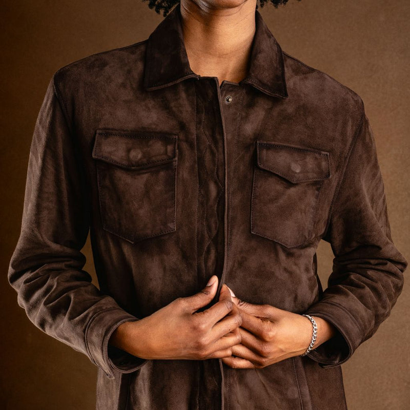 Dakota Shirt Jacket | Brown