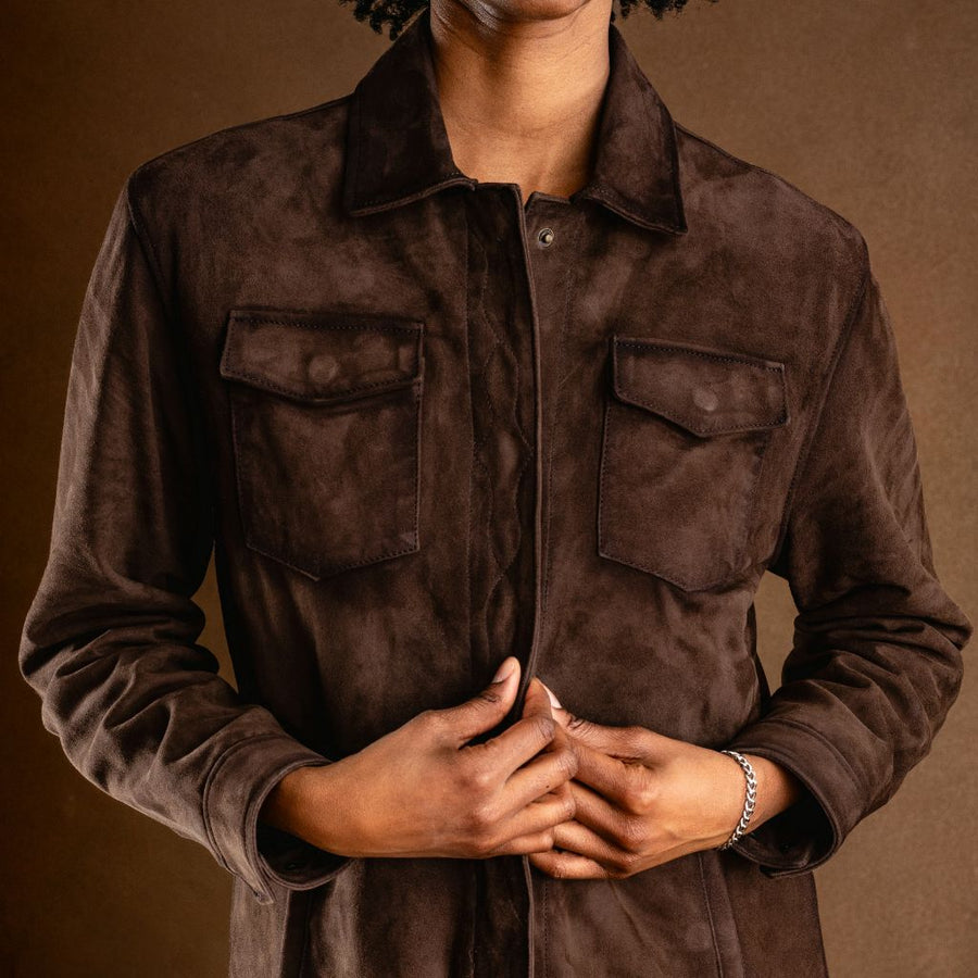 Dakota Shirt Jacket | Brown