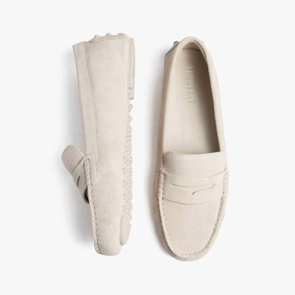 Driving Loafer | Marble Suede