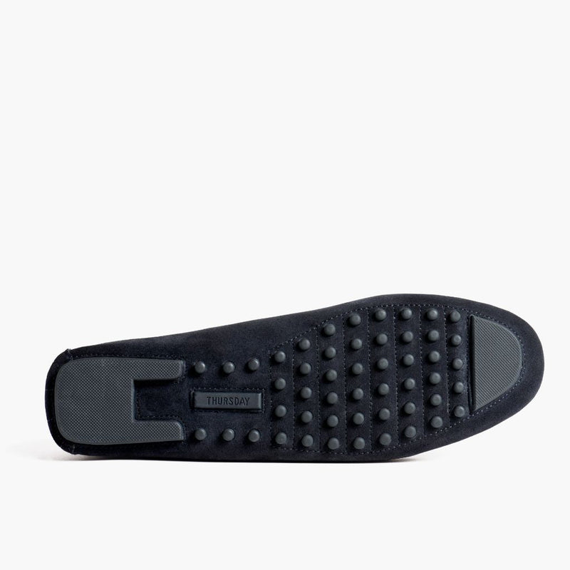 Driving Loafer | Navy Suede