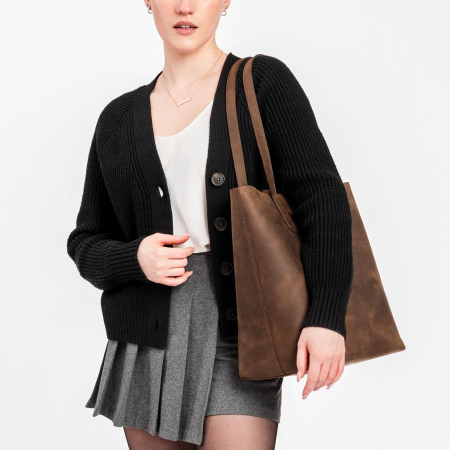Everyday Tote | Vintage Tobacco (L)