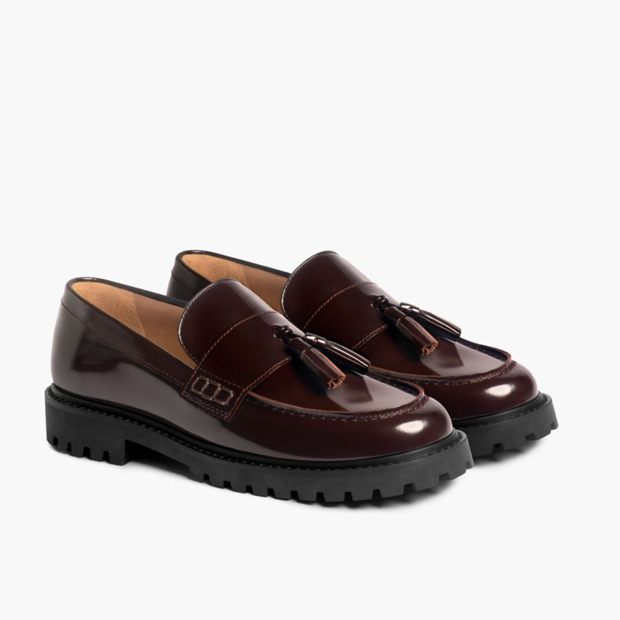 Tassel Penny | Burgundy