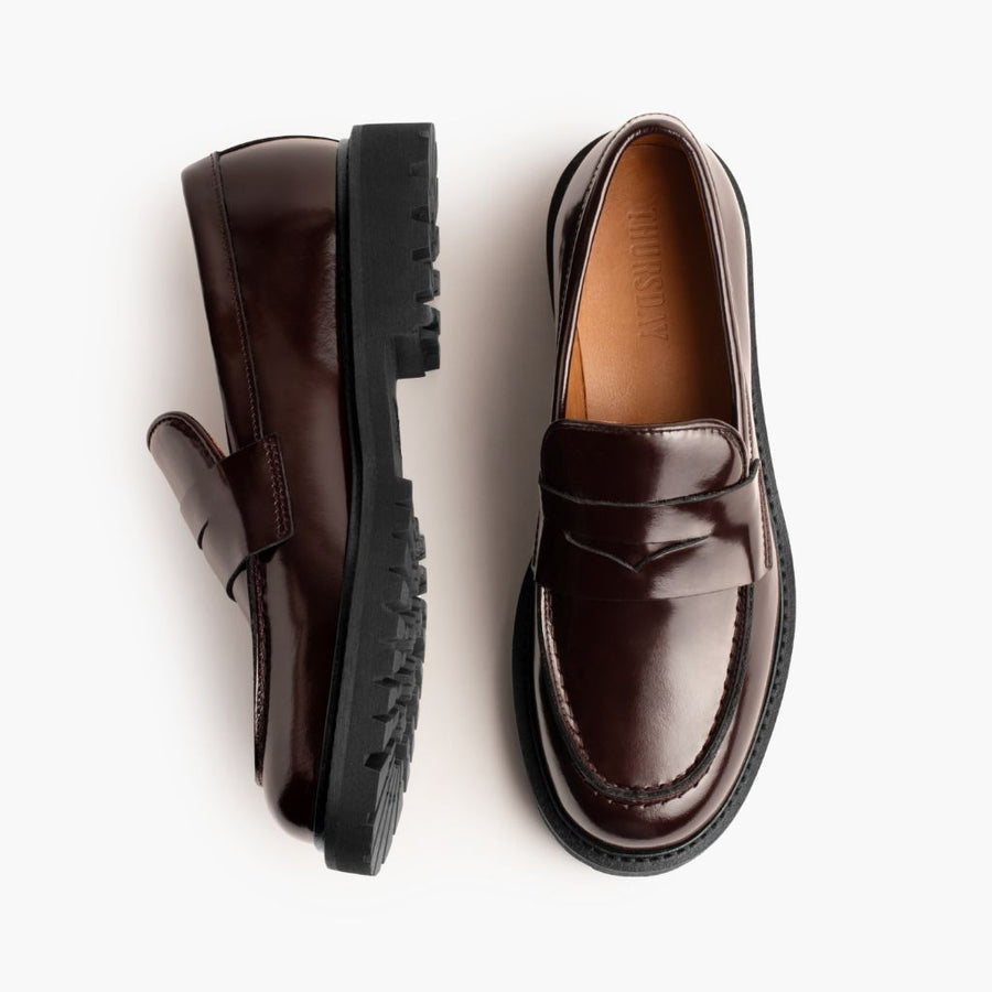 Penny | Burgundy