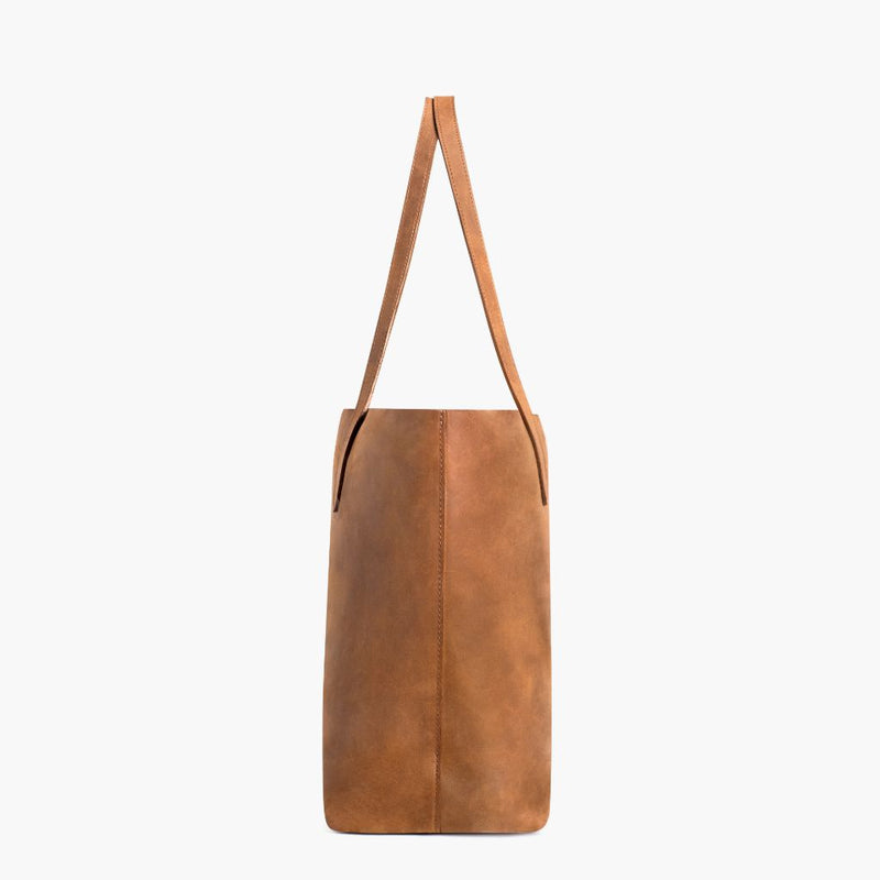 Everyday Tote | Vintage Cognac (L)