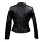 Women's Black Genuine Moto Leather Jacket