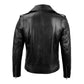 Men's Negan Asymmetrical Leather Biker Jacket