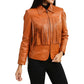 Women’s Brown Fringe Leather Jackets