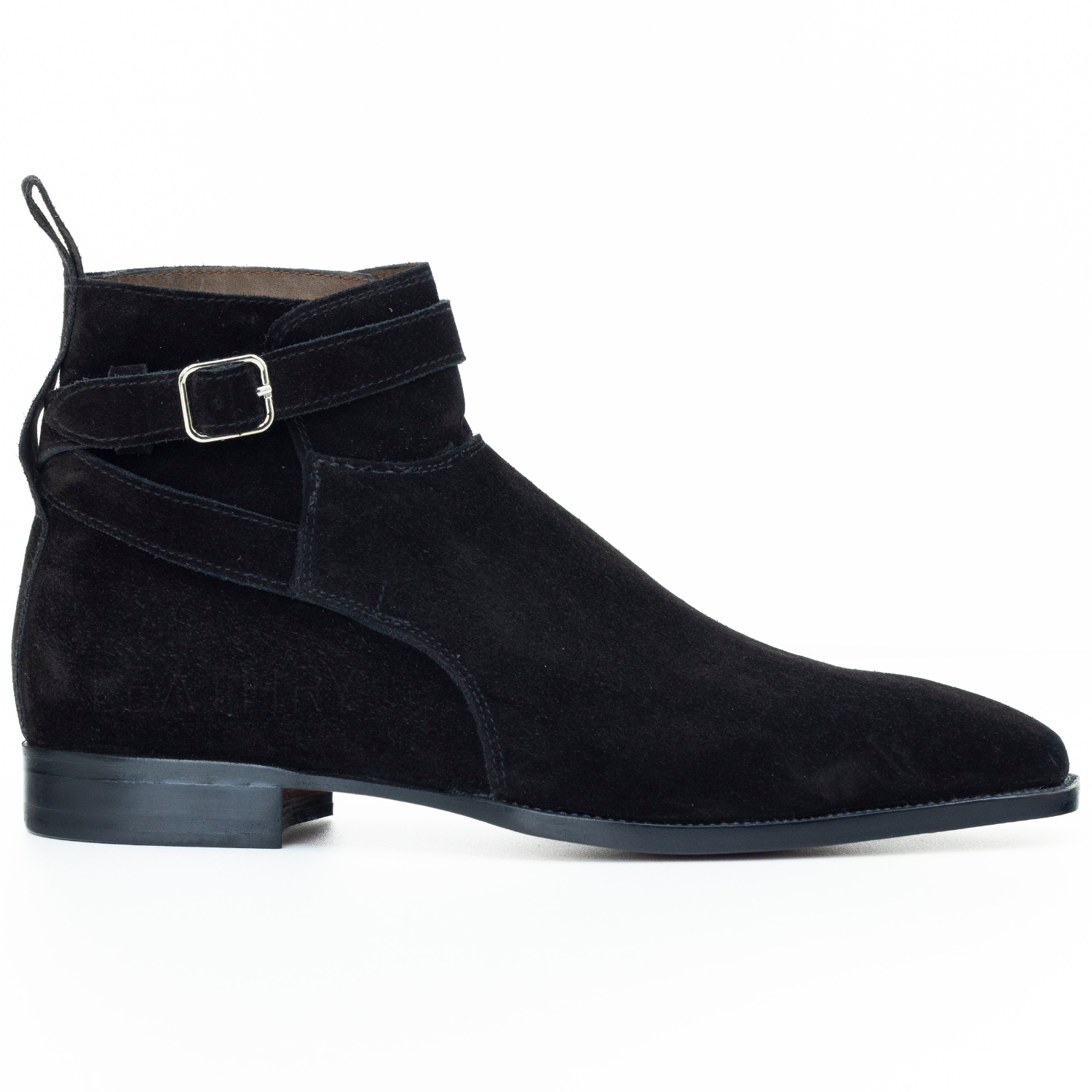 The Nolan | Black Buckle Boots