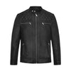 Men's Black Mirage Leather Jacket