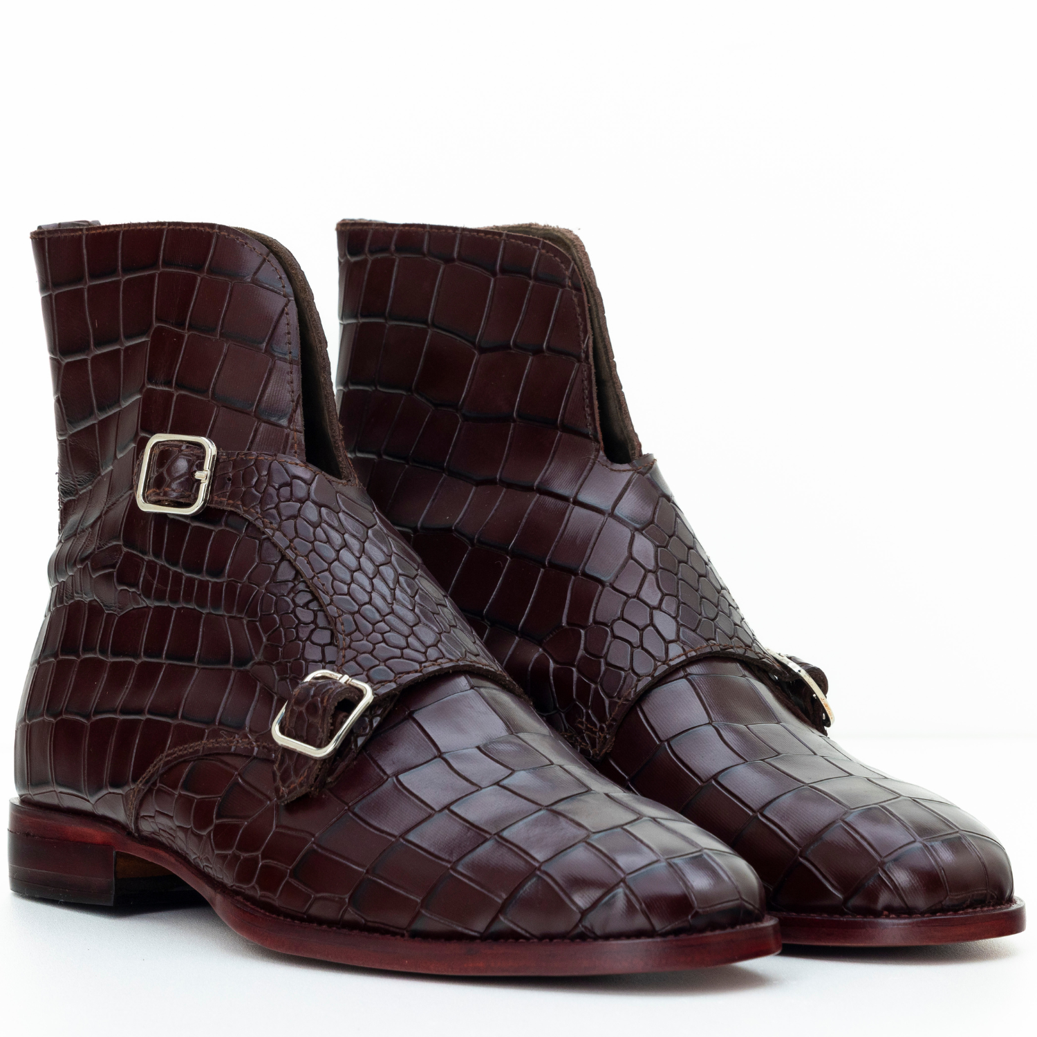 The Hardy | Double Monk Ankle Boots