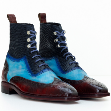 The Roald | Three Tone Wingtip