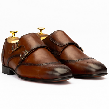 The Davis | Brogue Monk Strap
