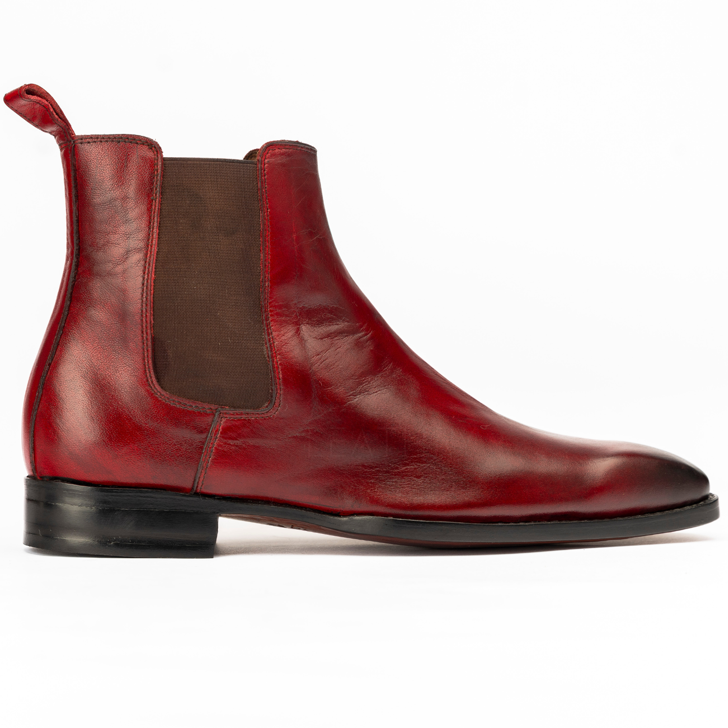 The Clayton | Sleek Burgundy Chelsea