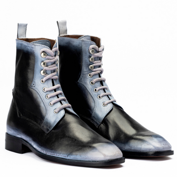 The Isen | Grey Burnish Hand Paint