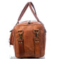 Full Grain Leather Weekender Duffel Bag