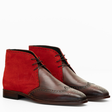 The Soren | Wingtip Chukka Boots