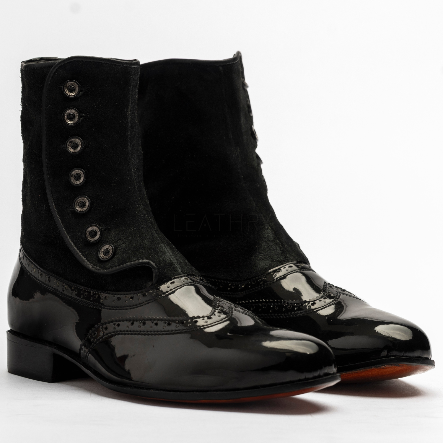 The Harlan | Patent Leather Ankle Boots