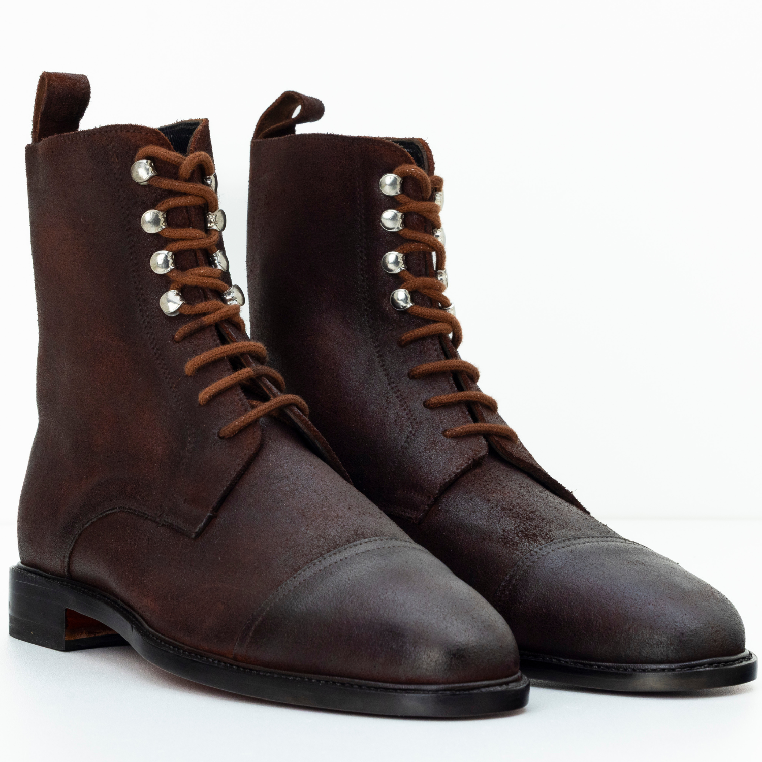 The Brevin | Brown Suede Derby