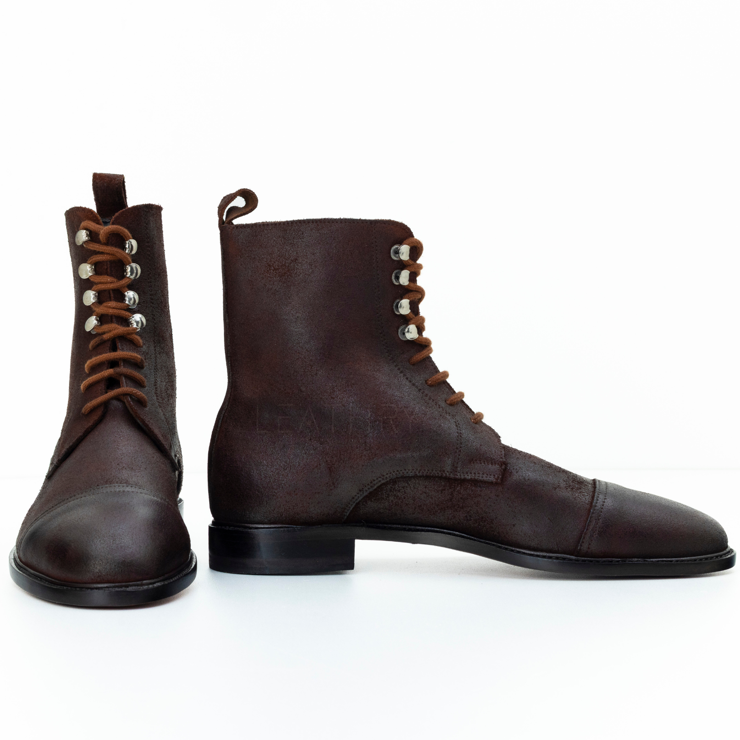 The Brevin | Brown Suede Derby