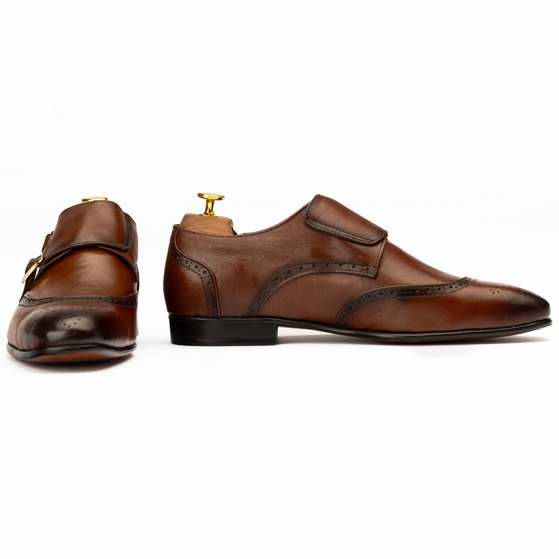 The Davis | Brogue Monk Strap