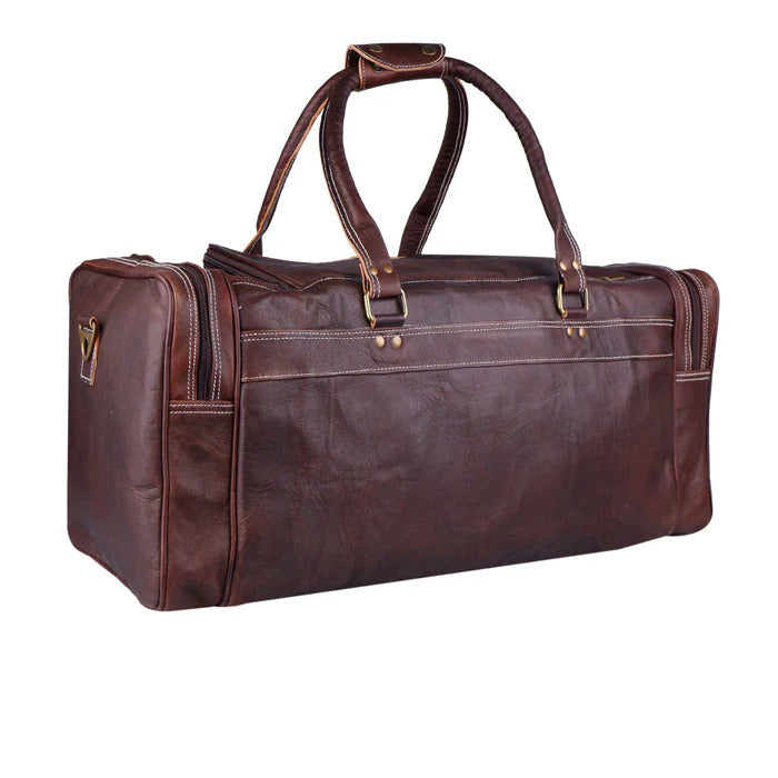 Premium Brown Luxury Duffel Bag