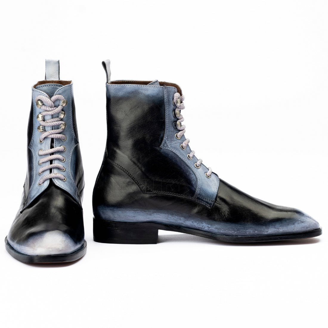 The Isen | Grey Burnish Hand Paint